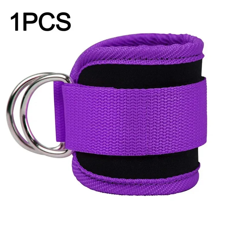 Fitness Gantry Ankle Buckle Training Leg and Hip Training Device Double D Tension Foot Ring Legging Strap Ankle Accessories