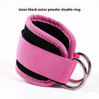 Fitness Gantry Ankle Buckle Training Leg and Hip Training Device Double D Tension Foot Ring Legging Strap Ankle Accessories