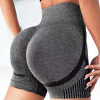 Women's Yoga Shorts High Waist Workout Shorts Fitness Yoga Lift Butt Fitness Ladies Yoga Gym Running Short Pants Sportswear