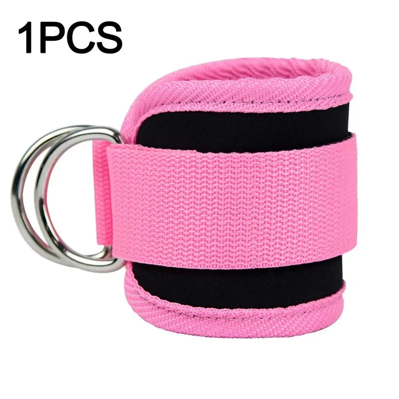 Fitness Gantry Ankle Buckle Training Leg and Hip Training Device Double D Tension Foot Ring Legging Strap Ankle Accessories
