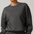 Custom Logo Matching Gym Workout Set for Women Winter Running Sport Suit Yoga Set with Jacket Hoodie Sweater Pants Sweatpants