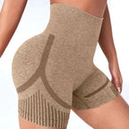 Women's Yoga Shorts High Waist Workout Shorts Fitness Yoga Lift Butt Fitness Ladies Yoga Gym Running Short Pants Sportswear