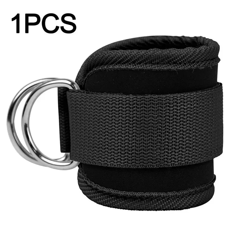 Fitness Gantry Ankle Buckle Training Leg and Hip Training Device Double D Tension Foot Ring Legging Strap Ankle Accessories