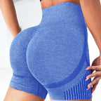 Women's Yoga Shorts High Waist Workout Shorts Fitness Yoga Lift Butt Fitness Ladies Yoga Gym Running Short Pants Sportswear